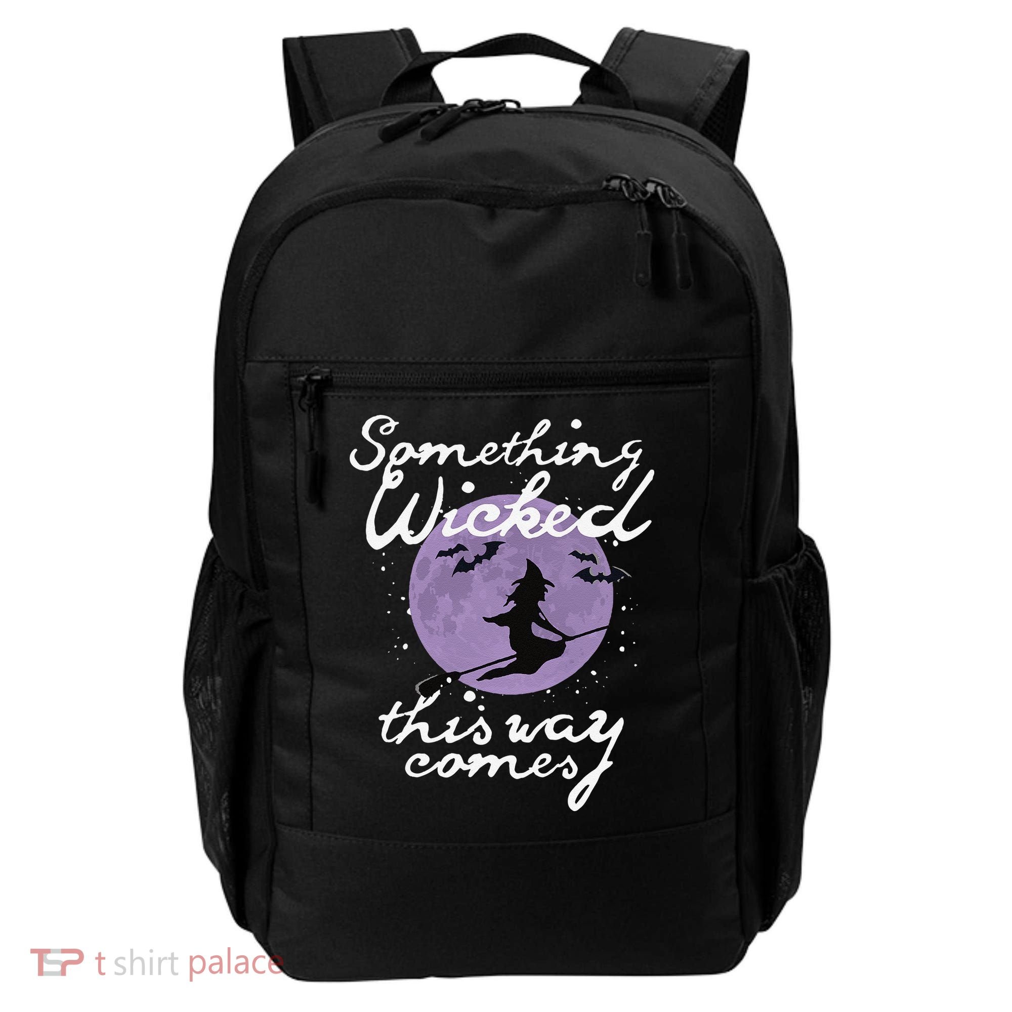 Halloween SOMETHING WICKED This WAY COMES Shakespeare Backpack