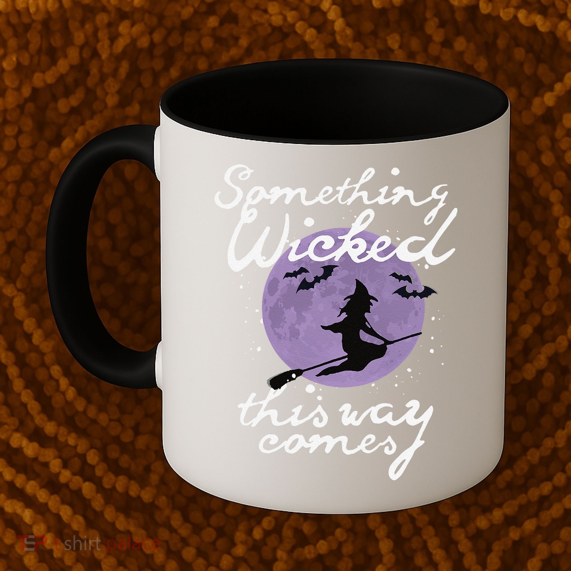 Halloween SOMETHING WICKED This WAY COMES Shakespeare Coffee Mug