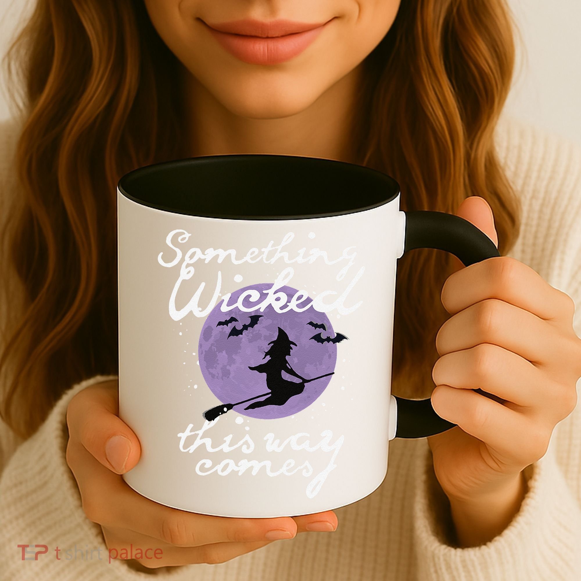 Halloween SOMETHING WICKED This WAY COMES Shakespeare Coffee Mug