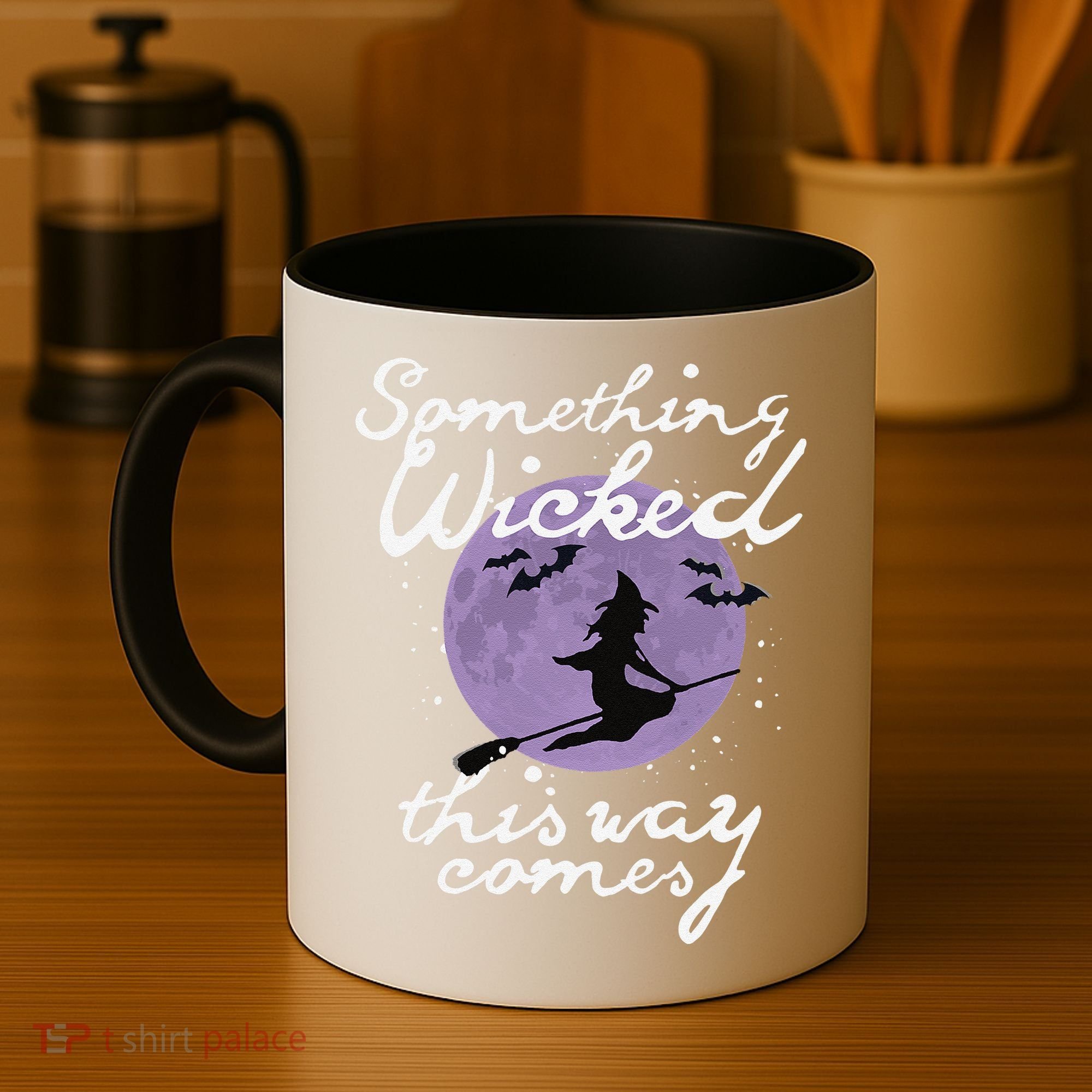 Halloween SOMETHING WICKED This WAY COMES Shakespeare Coffee Mug