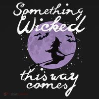 Halloween SOMETHING WICKED This WAY COMES Shakespeare Ornament thumb 1