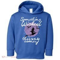Halloween SOMETHING WICKED This WAY COMES Shakespeare Toddler Hoodie thumb 0