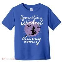 Halloween SOMETHING WICKED This WAY COMES Shakespeare Toddler T-Shirt thumb 0