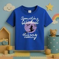 Halloween SOMETHING WICKED This WAY COMES Shakespeare Toddler T-Shirt thumb 3
