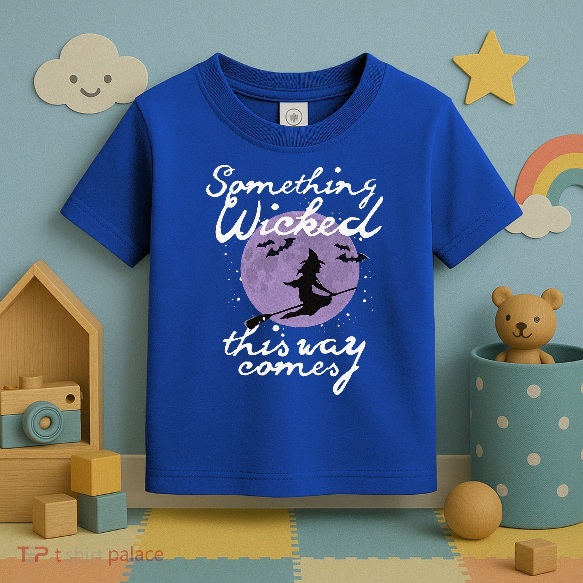 Halloween SOMETHING WICKED This WAY COMES Shakespeare Toddler T-Shirt