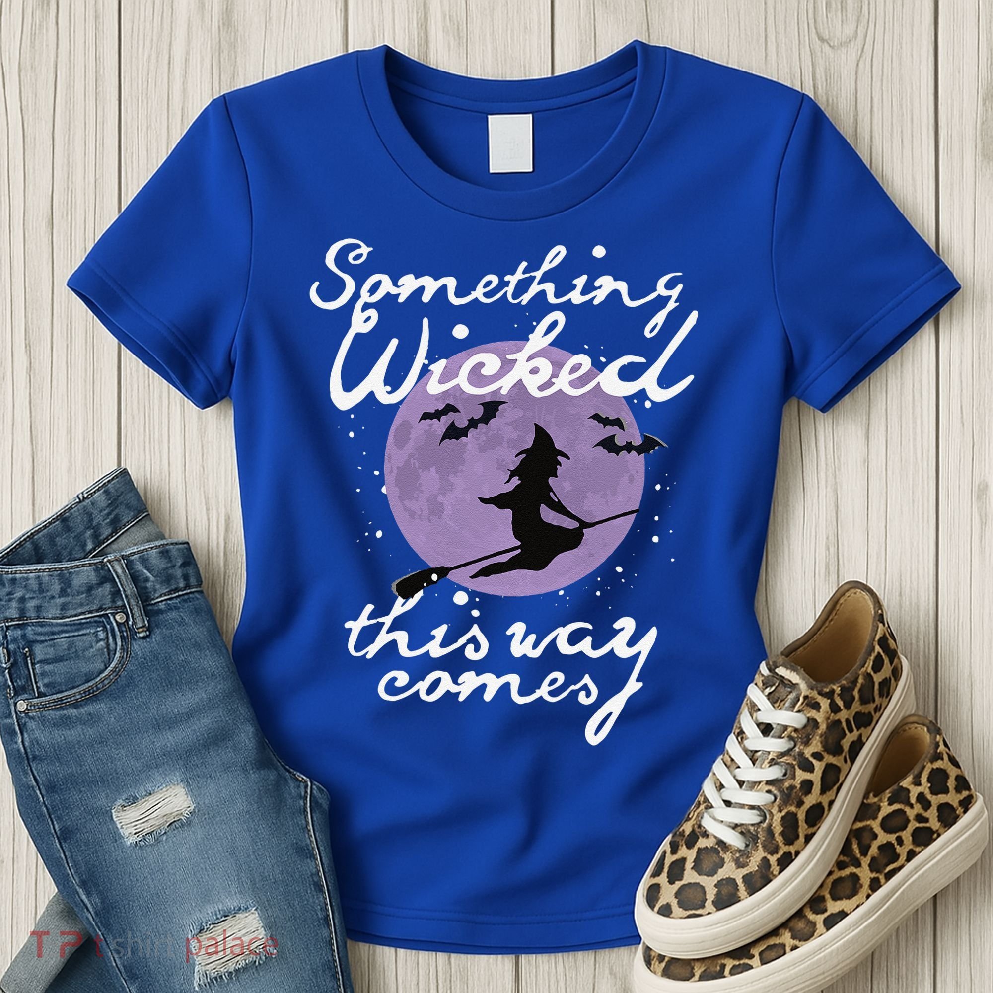 Halloween SOMETHING WICKED This WAY COMES Shakespeare Women's T-Shirt