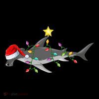 Hammerhead Shark Xmas Tree Lighting Santa Shark Christmas Gift Coffee Mug thumb 5