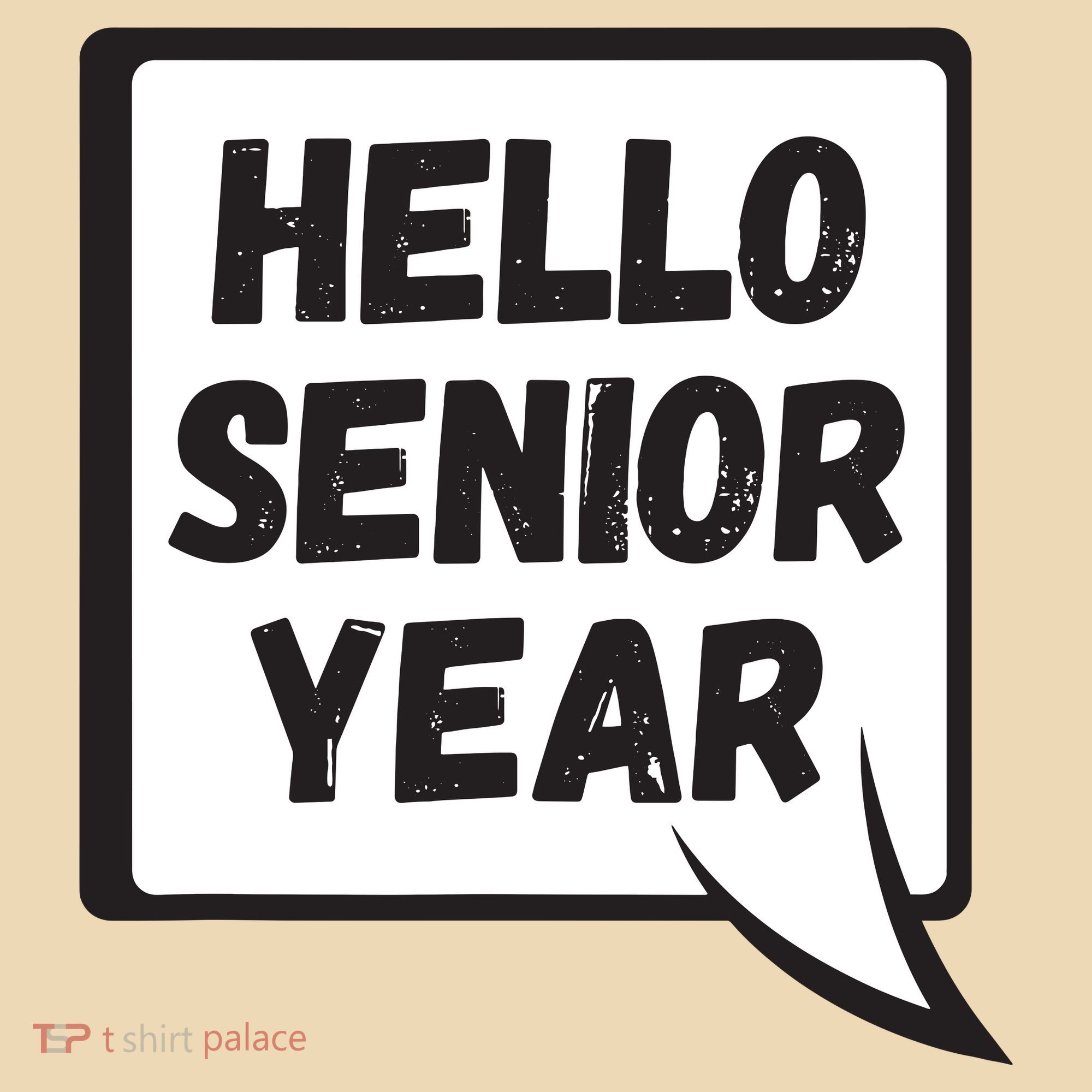 Hello Senior Year Gift Graduation Gift Tote Bag