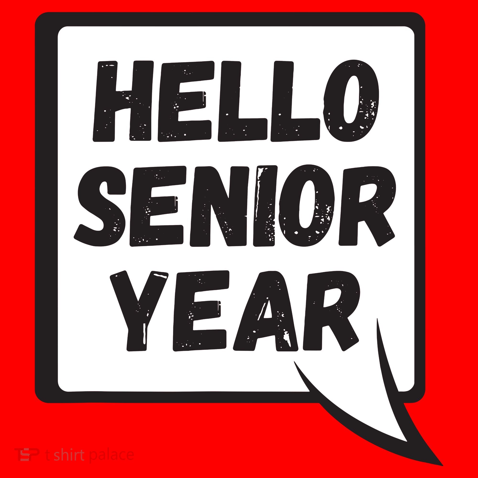 Hello Senior Year Gift Graduation Gift Santa Hat