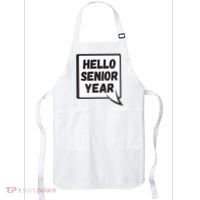 Hello Senior Year Gift Graduation Gift Apron thumb 0