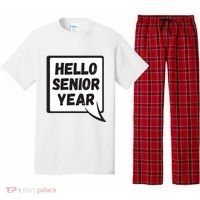 Hello Senior Year Gift Graduation Gift Pajama Set thumb 0