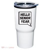 Hello Senior Year Gift Graduation Gift Tumbler thumb 0