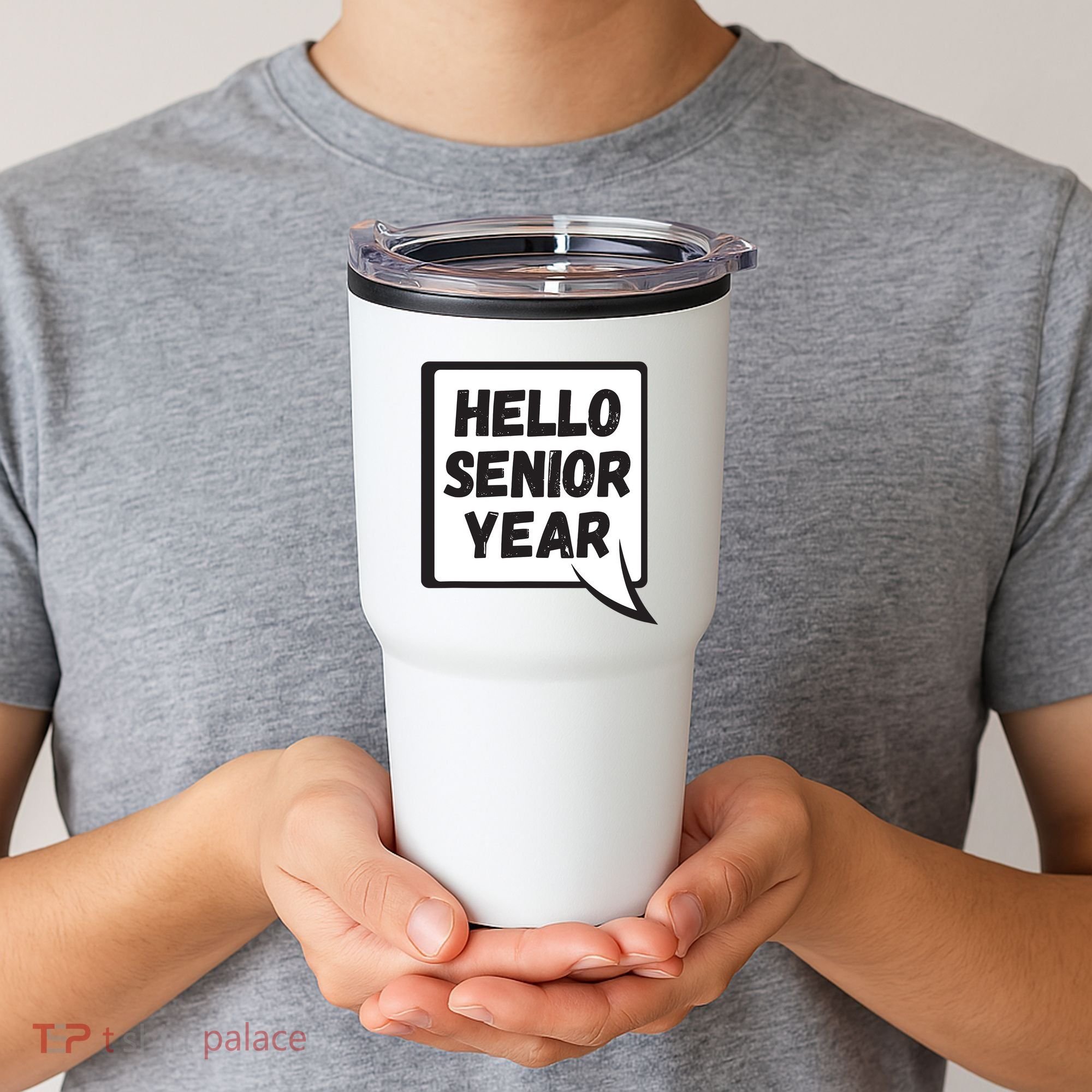 Hello Senior Year Gift Graduation Gift Tumbler