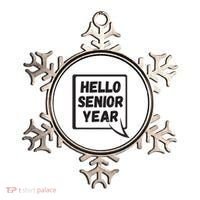 Hello Senior Year Gift Graduation Gift Ornament thumb 0