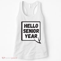 Hello Senior Year Gift Graduation Gift Women's Tank Top thumb 0