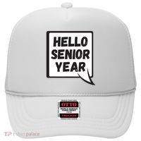 Hello Senior Year Gift Graduation Gift Hat thumb 0