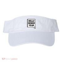 Hello Senior Year Gift Graduation Gift Visor thumb 0