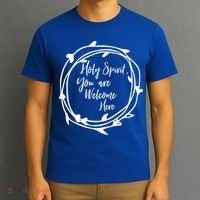 Holy Spirit You Are Welcome Here Christian Worship Leader Funny Gift T-Shirt thumb 3