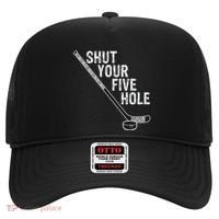 Hockey Shut Your Five Hole Goalie Hat thumb 0