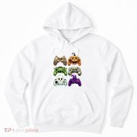 Halloween Skeleton Zombie Gaming Controllers Mummy Hoodie thumb 0
