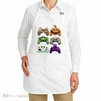 Halloween Skeleton Zombie Gaming Controllers Mummy Apron thumb 2