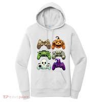 Halloween Skeleton Zombie Gaming Controllers Mummy Women's Hoodie thumb 0