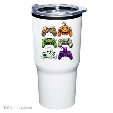 Halloween Skeleton Zombie Gaming Controllers Mummy Tumbler