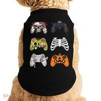 Halloween Skeleton Zombie Gaming Controllers Mummy Doggie Tank thumb 0