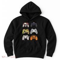Halloween Skeleton Zombie Gaming Controllers Mummy Hoodie thumb 0