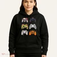 Halloween Skeleton Zombie Gaming Controllers Mummy Hoodie thumb 5