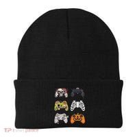 Halloween Skeleton Zombie Gaming Controllers Mummy Beanie thumb 0