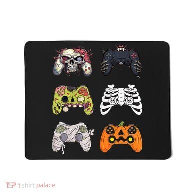 Halloween Skeleton Zombie Gaming Controllers Mummy Mousepad