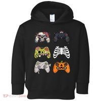 Halloween Skeleton Zombie Gaming Controllers Mummy Toddler Hoodie thumb 0