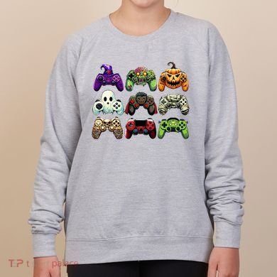 Halloween Skeleton Zombie Gaming Controllers Mummy Women's Sweatshirt