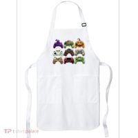 Halloween Skeleton Zombie Gaming Controllers Mummy Apron thumb 0