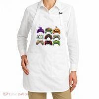 Halloween Skeleton Zombie Gaming Controllers Mummy Apron thumb 2