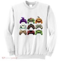 Halloween Skeleton Zombie Gaming Controllers Mummy Sweatshirt thumb 0
