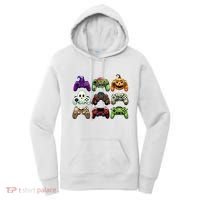 Halloween Skeleton Zombie Gaming Controllers Mummy Women's Hoodie thumb 0
