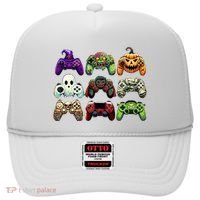 Halloween Skeleton Zombie Gaming Controllers Mummy Hat thumb 0