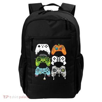 Halloween Skeleton Zombie Gaming Controllers Mummy Game Boy Backpack