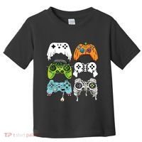 Halloween Skeleton Zombie Gaming Controllers Mummy Game Boy Toddler T-Shirt thumb 0