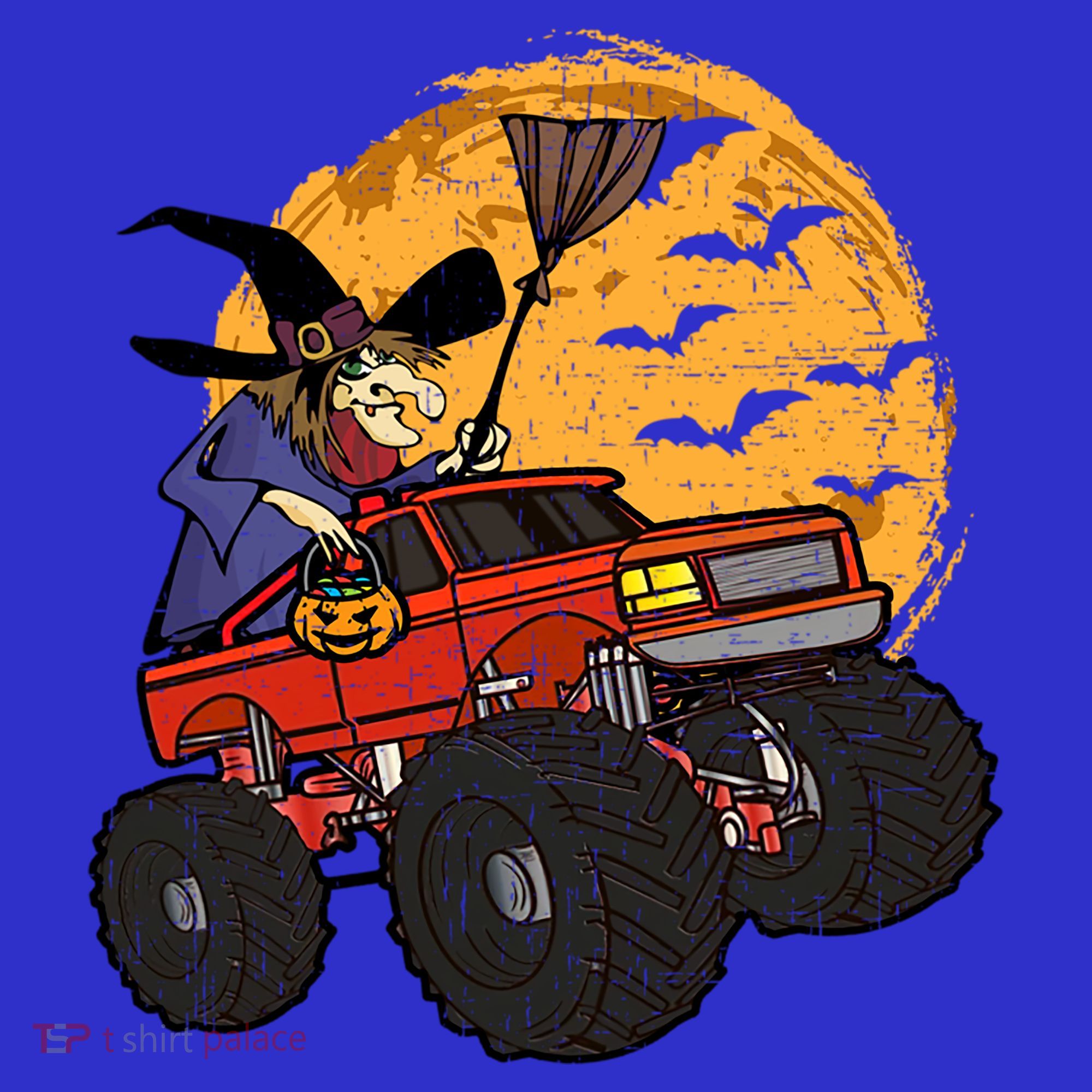 Halloween Skeleton Zombie Riding Monster Truck Vampire Cool Gift Women's Tank Top
