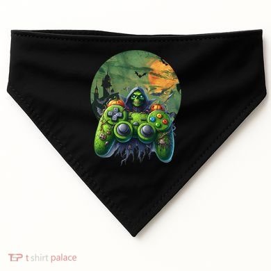 Halloween Skeleton Zombie Gaming Controller Mummy Gift USA-Made Doggie Bandana