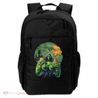 Halloween Skeleton Zombie Gaming Controller Mummy Gift Backpack thumb 0