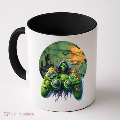 Halloween Skeleton Zombie Gaming Controller Mummy Gift Coffee Mug