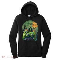Halloween Skeleton Zombie Gaming Controller Mummy Gift Women's Hoodie thumb 0