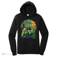Halloween Skeleton Zombie Gaming Controller Mummy Gift Women's Hoodie thumb 0