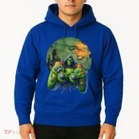 Halloween Skeleton Zombie Gaming Controller Mummy Gift Hoodie thumb 2
