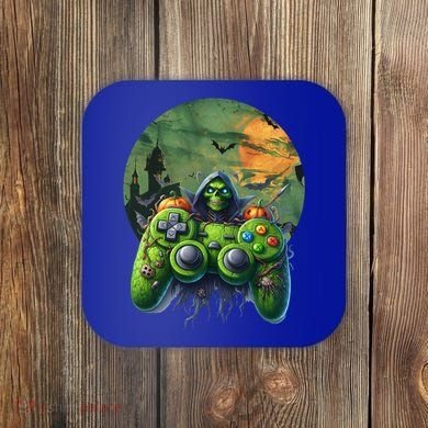 Halloween Skeleton Zombie Gaming Controller Mummy Gift Coaster