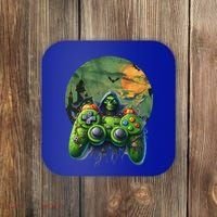 Halloween Skeleton Zombie Gaming Controller Mummy Gift Coaster thumb 0